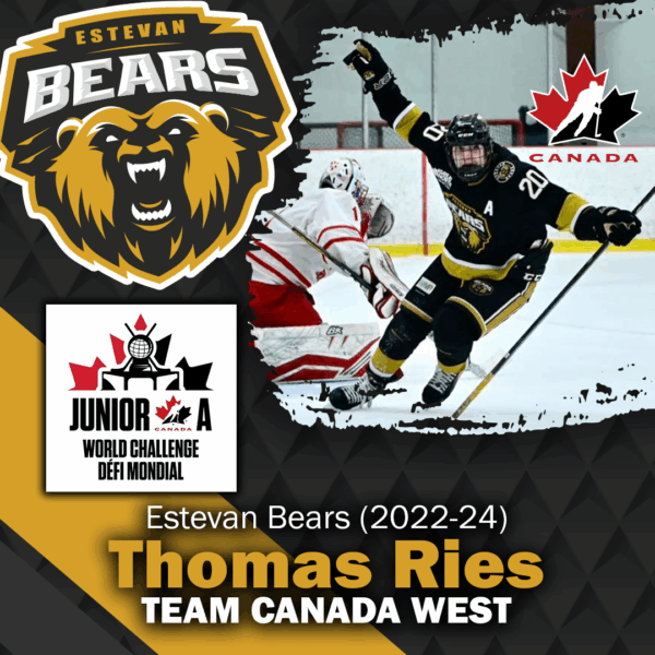 Former Bears Defenceman To Play In World Junior A Challenge