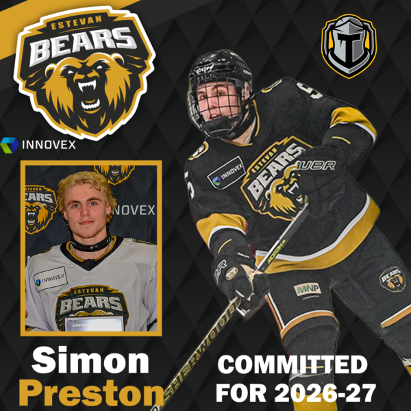 Simon Preston Commits To Neepawa Titans for 2026-27 Season