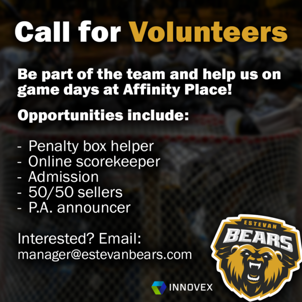Volunteer With The Bears!